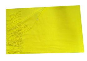 (image for) Cashmere Feel Solid Scarf Bright Yellow