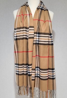 (image for) Winter Cashmere Feel Wrap Beige