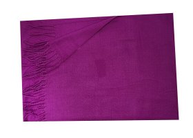 (image for) Cashmere Feel Solid Scarf Purple