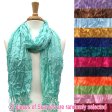 (image for) Crinkle Thin Scarf 1 DZ, Asst. Color