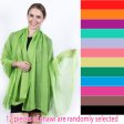 (image for) Light Solid Chiffon Shawl 1 DZ, Asst. Color
