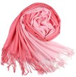 (image for) Ombre Solid Print Scarf Carnation Pink/ Pink Plush