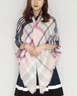 (image for) Oversized Blanket Shawls Multi Beige Pink