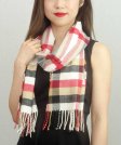 (image for) Woven Cashmere Feel Plaid Scarf Z01 Multi Color