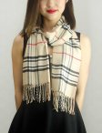 (image for) Woven Cashmere Feel Classic Scarf Light Beige
