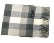 (image for) Woven Cashmere Feel Plaid Scarf Z21 Grey