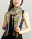 (image for) Woven Cashmere Feel Plaid Scarf Z23 Multi Color