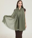 (image for) Solid Lightweight Scarf Army Green