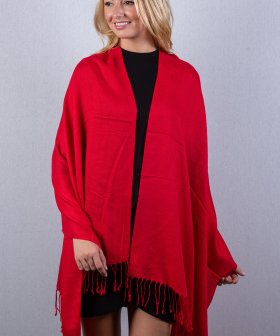 (image for) Red Pashmina Scarf