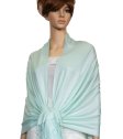 (image for) Silky Soft Solid Pashmina Scarf Tiffany