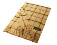(image for) Cashmere Feel Plaid Scarf Camel