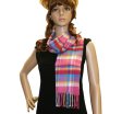 (image for) Woven Cashmere Feel Plaid Scarf #A42-05