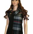 (image for) Woven Cashmere Feel Plaid Scarf #A43-01