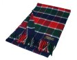 (image for) Cashmere Feel Checker Scarf Red / Green