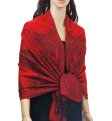 (image for) Phenix Tail Shawls Red