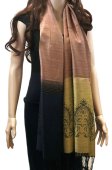 (image for) Floral Ombre Shawl Bronze