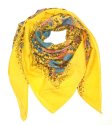 (image for) Lavish Wool Blend Print Wrap S0142 Yellow