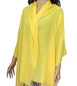 (image for) Neon Solid Shawl Yellow