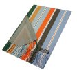 (image for) Cashmere Feel Classic Scarf Blue Orange