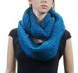 (image for) Infinity Knit Scarf blue