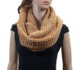 (image for) Infinity Knit Scarf camel