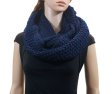 (image for) Infinity Knit Scarf navy