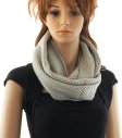 (image for) Knit Loop Scarf Grey