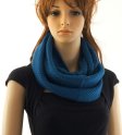 (image for) Knit Loop Scarf Teal