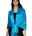 (image for) Luxury Pashmina Wrap Blue