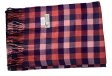(image for) Cashmere Feel Pattern Scarf Pink/Navy