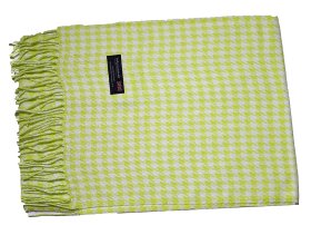 Cashmere Feel Design Scarf Lime