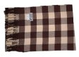 (image for) Cashmere Feel Pattern Scarf Brown
