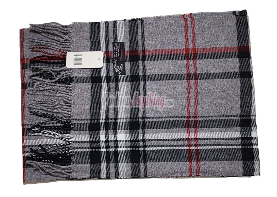 (image for) Cashmere Feel Classic Scarf Dark Grey