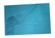 (image for) Cashmere Feel Solid Scarf Bright Blue