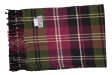 (image for) Cashmere Feel Pattern Scarf Pink/Green