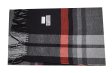 (image for) Cashmere Feel Classic Scarf Black/Grey