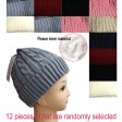 (image for) Cable Knit Beanie Hat 1dz (12 pieces) Assorted 