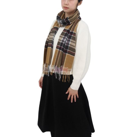 (image for) Cashmere Feel Classic Scarf Brown