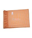 (image for) Cashmere Feel Pattern Scarf Orange