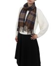 (image for) Cashmere Feel Classic Scarf Brown