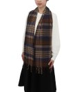 (image for) Cashmere Feel Classic Scarf Brown