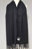 (image for) Winter Cashmere Feel Wrap Black