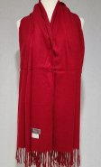 (image for) Winter Cashmere Feel Wrap Dark Red