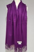 (image for) Winter Cashmere Feel Wrap Grape