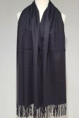 (image for) Winter Cashmere Feel Wrap Blue