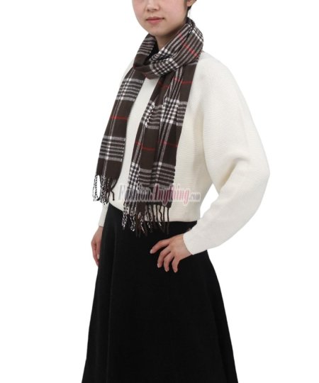 (image for) Cashmere Feel Classic Scarf Coffee