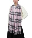 (image for) Woven Cashmere Feel Classic Scarf Pink