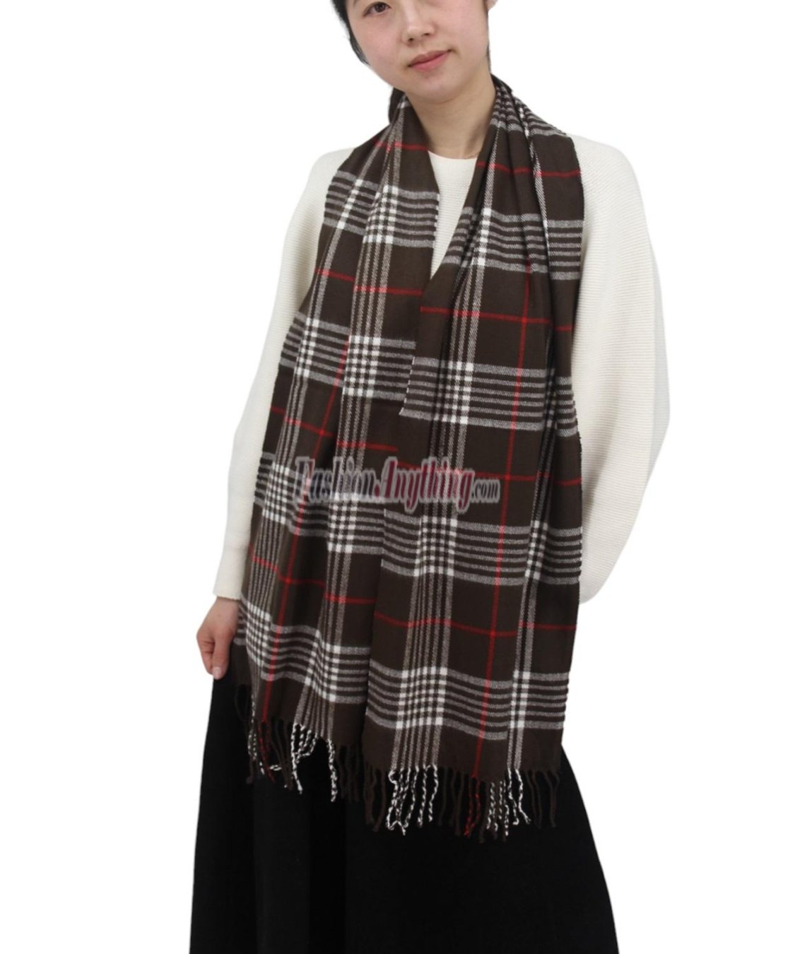 (image for) Cashmere Feel Classic Scarf Coffee