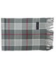 (image for) Cashmere Feel Plaid Scarf Grey