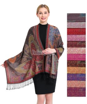Monarch Butterflies Pashmina (12 COLORS, 1DZ)